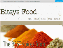 Tablet Screenshot of bitsysfood.com
